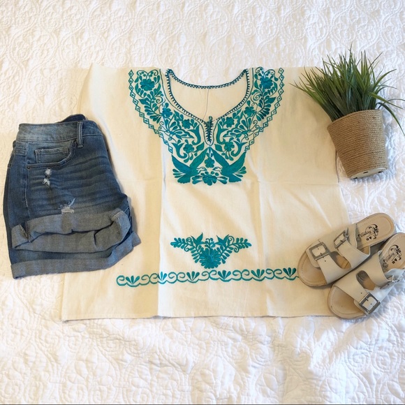 Tops - Mexican Embroidered Top